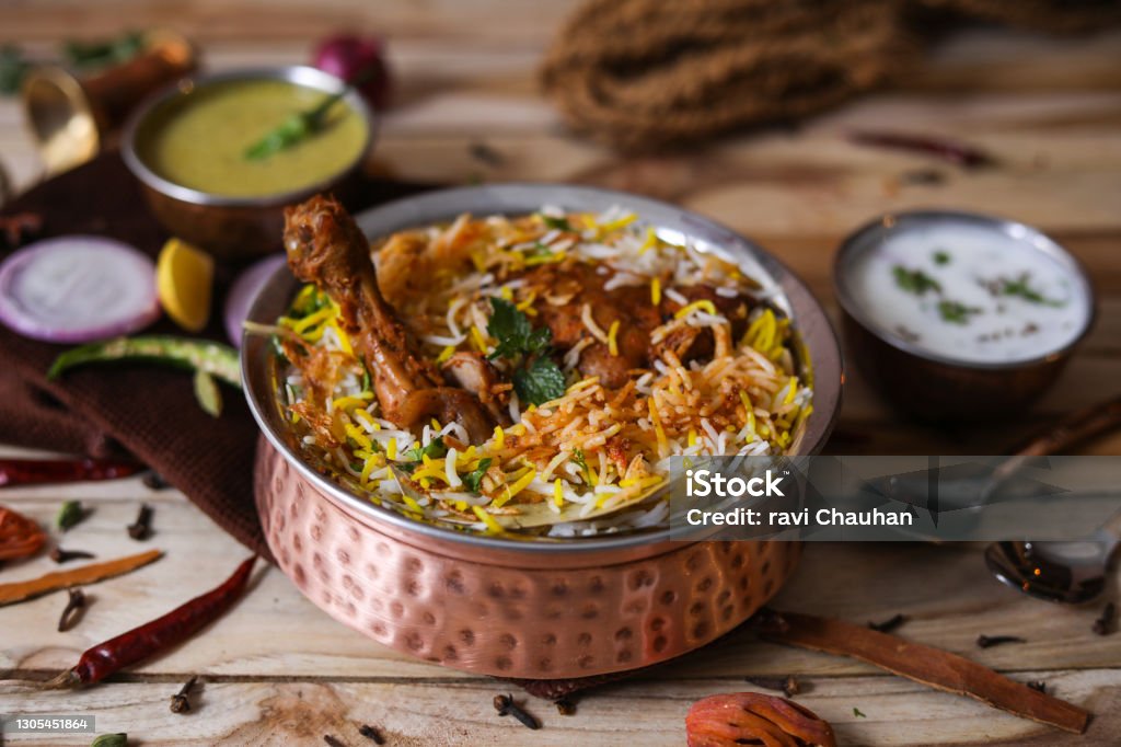 Delicious biryani