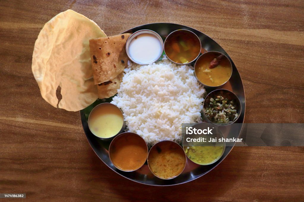 Traditional thali